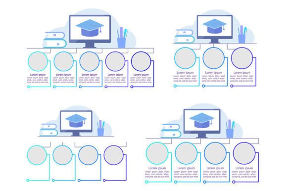 Accessible Education Infographic Set for Modern Branding