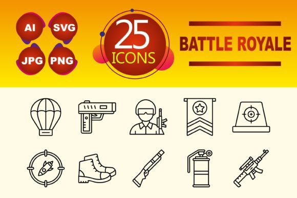 Battle Royale Graphics for Local Branding