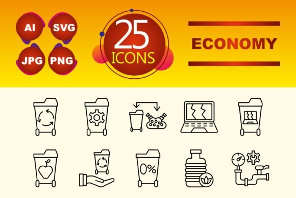 Economy Graphics for Local Business Branding