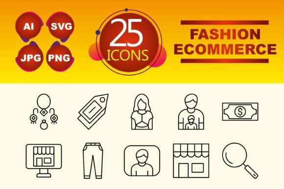 Fashion Ecommerce Icons