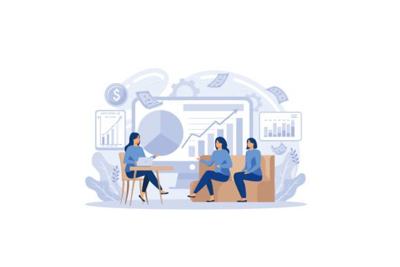 Financial Consultation Graphics for Modern Branding