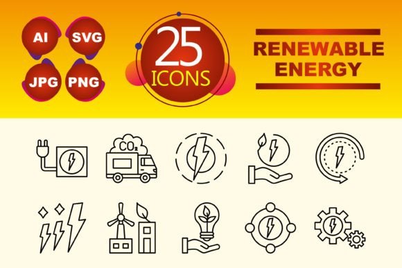 Renewable Energy Graphics for Crafters
