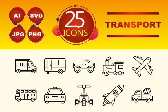 Transport Graphics for Modern Web Design