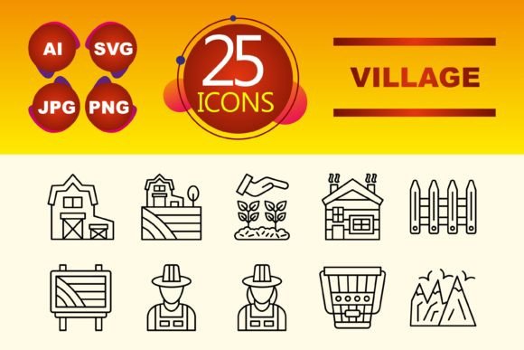 Village Icons