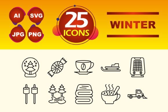 Winter Graphics for Digital Sellers